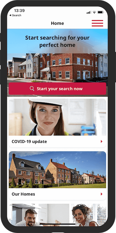 Taylor Wimpey App Hero Image