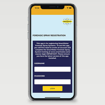 Smartwater App Screenshot 01